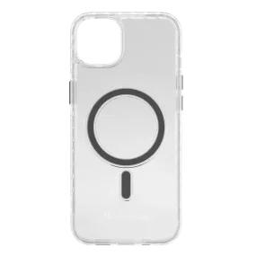 Durable Frame Matte Texture Finish MagSafe? Phone Case for Apple iPhone 14 Plus | Crystal Clear | Magnitude Series