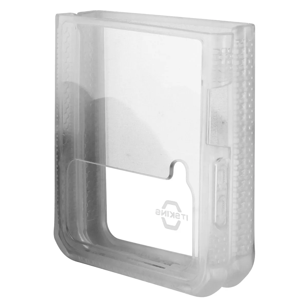 ITSKINS Hybrid_R Case for Samsung Galaxy Z Flip4 - Clear Ultra light Smooth Pattern Design