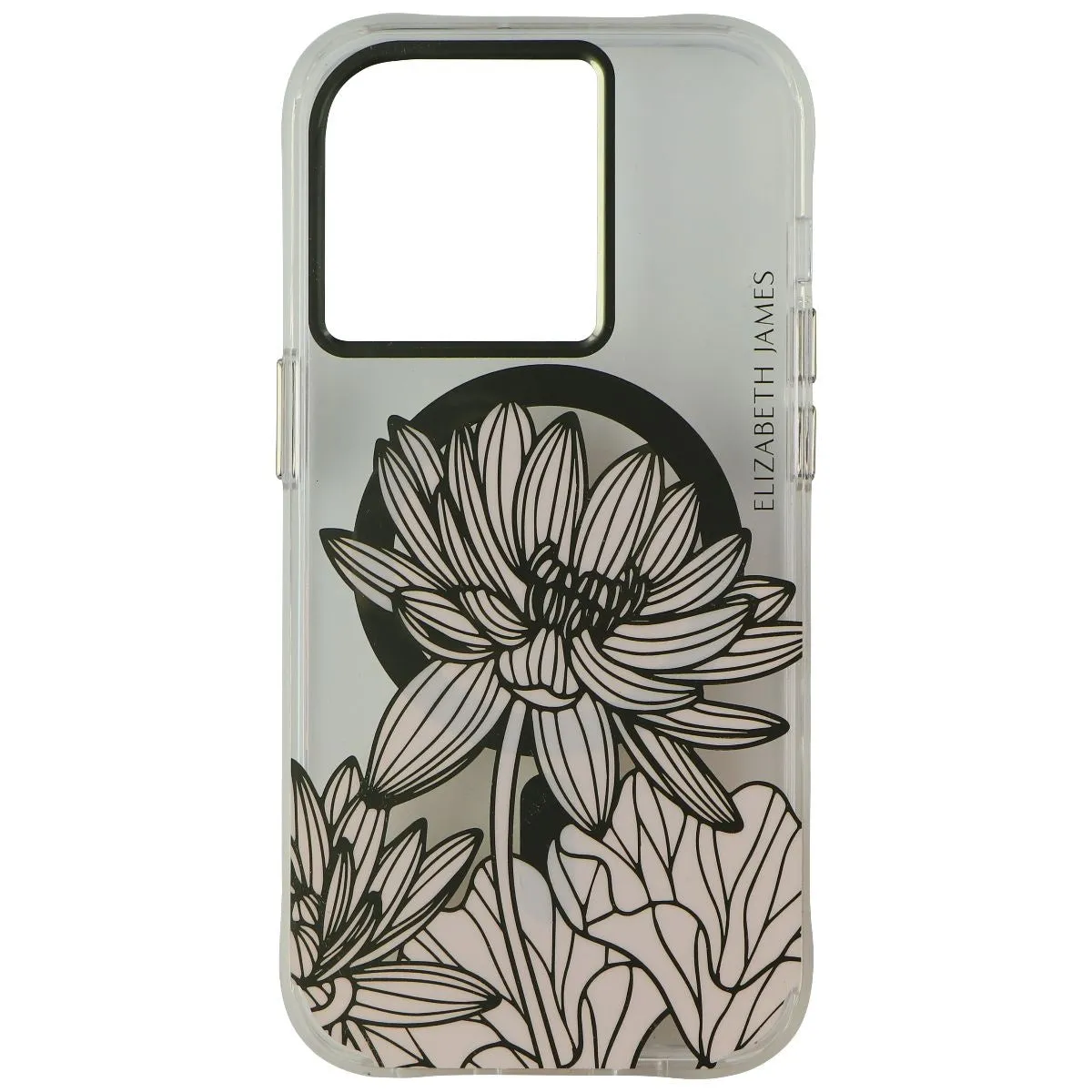 Subtle design Water Resistant Elizabeth James Case for MagSafe for iPhone 14 Pro - Dahlia a-la Mode
