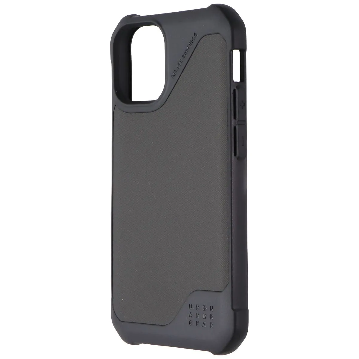 Urban Armor Gear Metropolis LT Series Case for iPhone 12 mini - SATN ARMR Black Flexible Pattern Layer