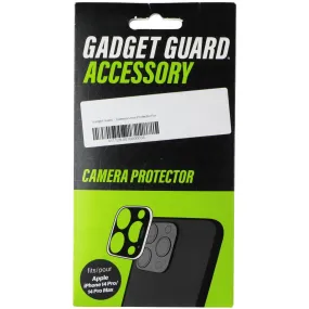 Gadget Guard - Camera Protector for Apple iPhone 14 Pro & 14 Pro Max - Black drop resistant glass