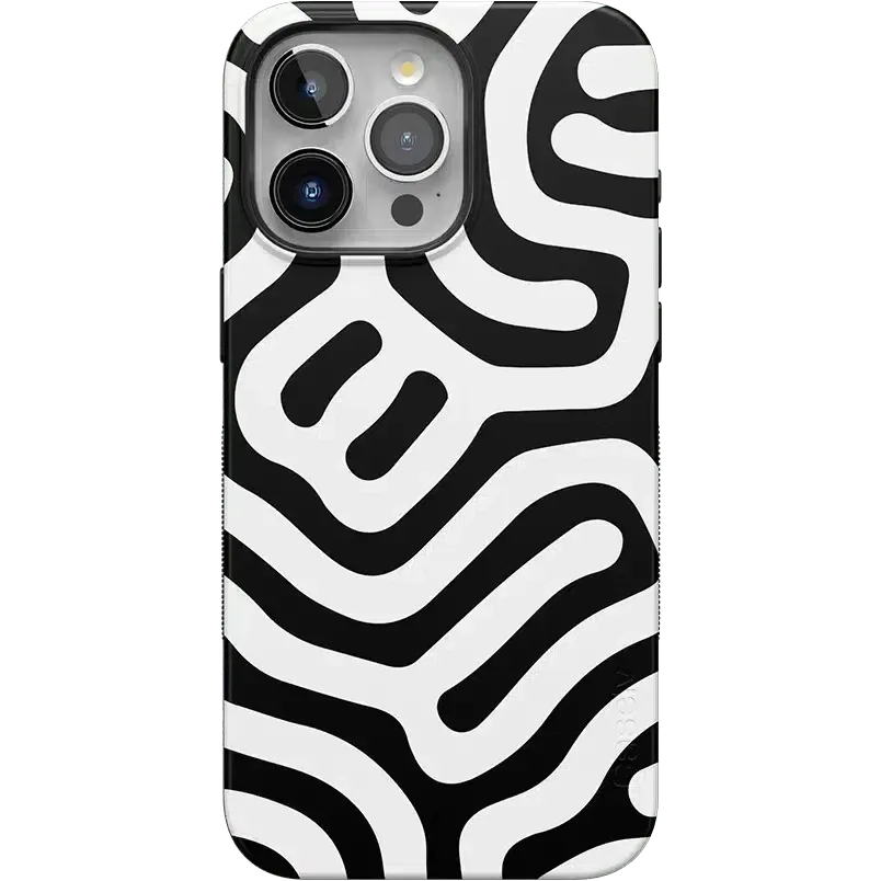 Maze | High Contrast Design Case Minimal Protection Premium Quality