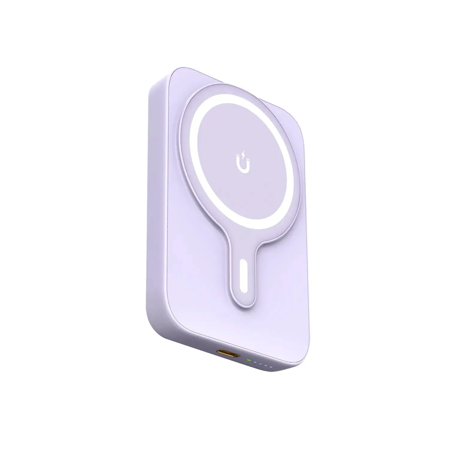 Compact Feel Refined Pattern MICRODIA SNAPPower? Anchor, Magnetic Wireless Power Bank, 10000mAh