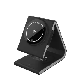 MICRODIA SNAPStation? NOVA Qi2 23W 4-in-1 Magnetic Wireless Charging Station Modern Finish