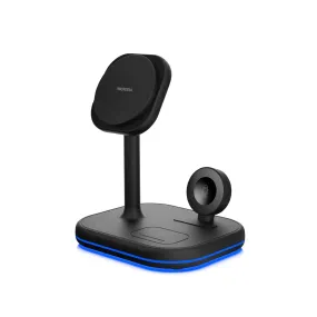 Shock Absorption Layer Outdoor Protection MICRODIA SNAPStation? PRO 23W, 4-in-1 Magnetic Wireless Charging Station