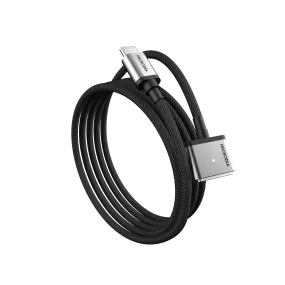 Polished Texture Modern Design MICRODIA USB-C to MagSafe 3 Cable (140W, 2M)