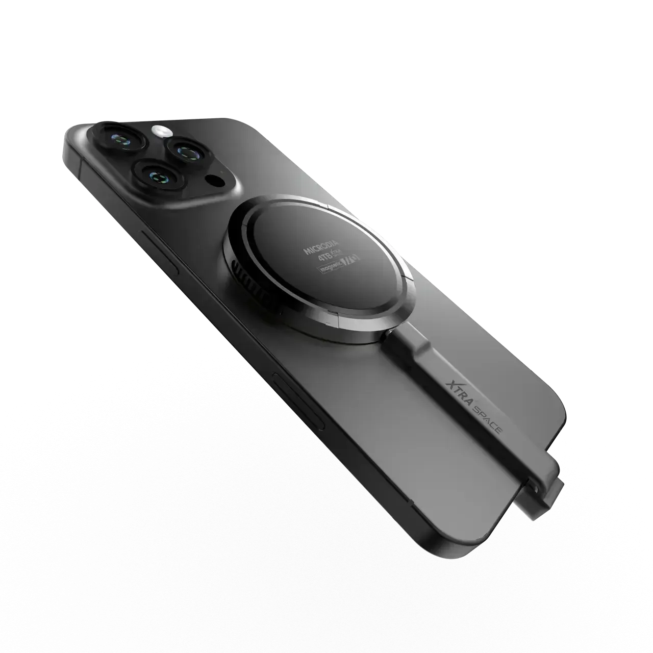 Gradient Finish Polished Texture Design MICRODIA XTRA SPACE? Magnetic Portable SSD