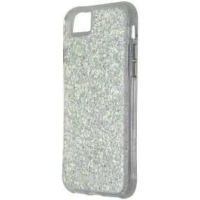 Case-Mate Twinkle Case for Apple iPhone SE (3rd/2nd Gen)/8/7 - Stardust Silver Rugged Edge Protective Form Texture