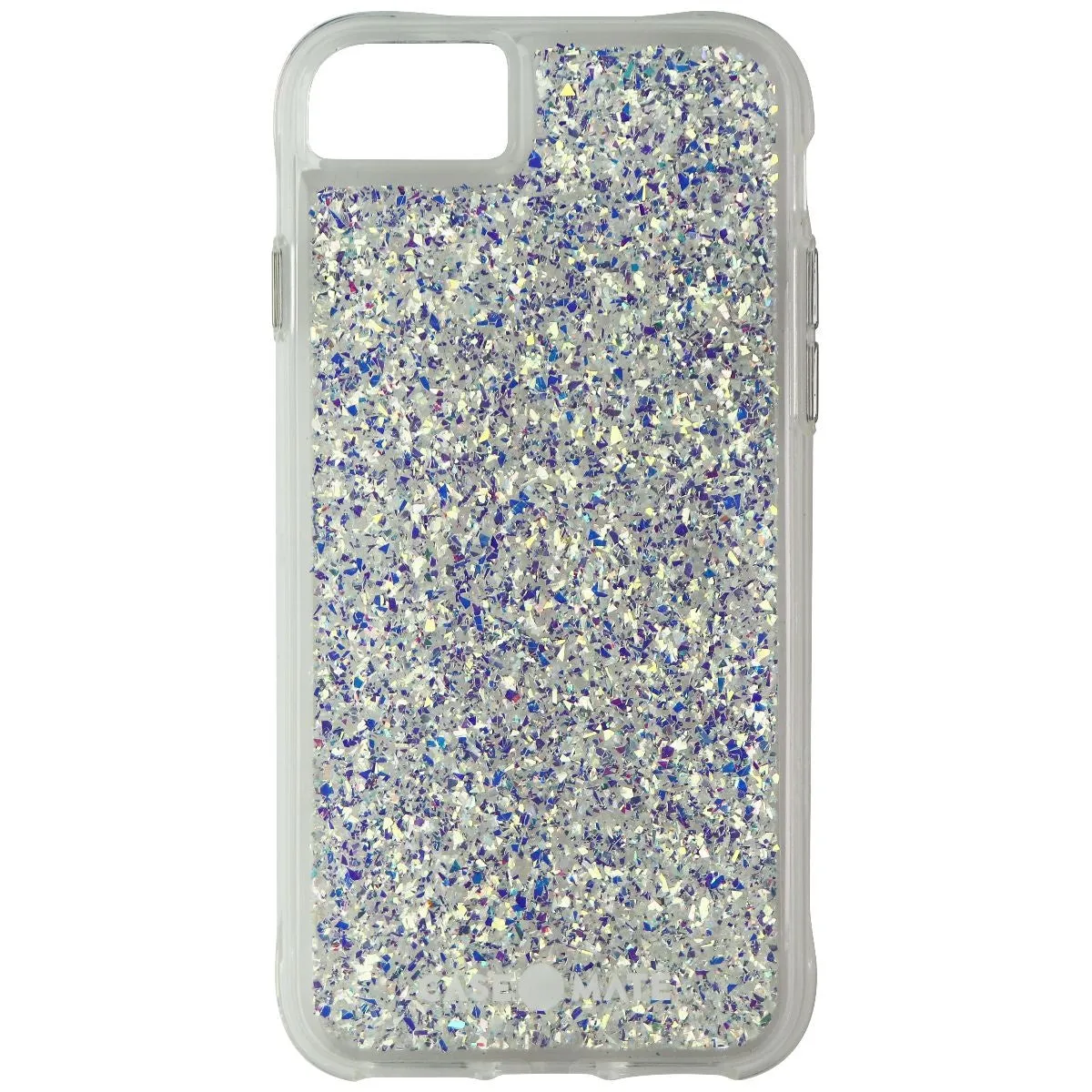 Case-Mate Twinkle Case for Apple iPhone SE (3rd/2nd Gen)/8/7 - Stardust Silver Stylish Touch Comfort Build Layer