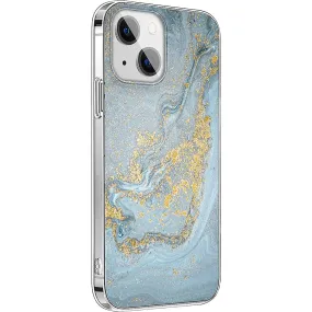 Fashion Texture Fashion Forward Inspire Series Blue Marble Case - iPhone 14 Plus - CP00335