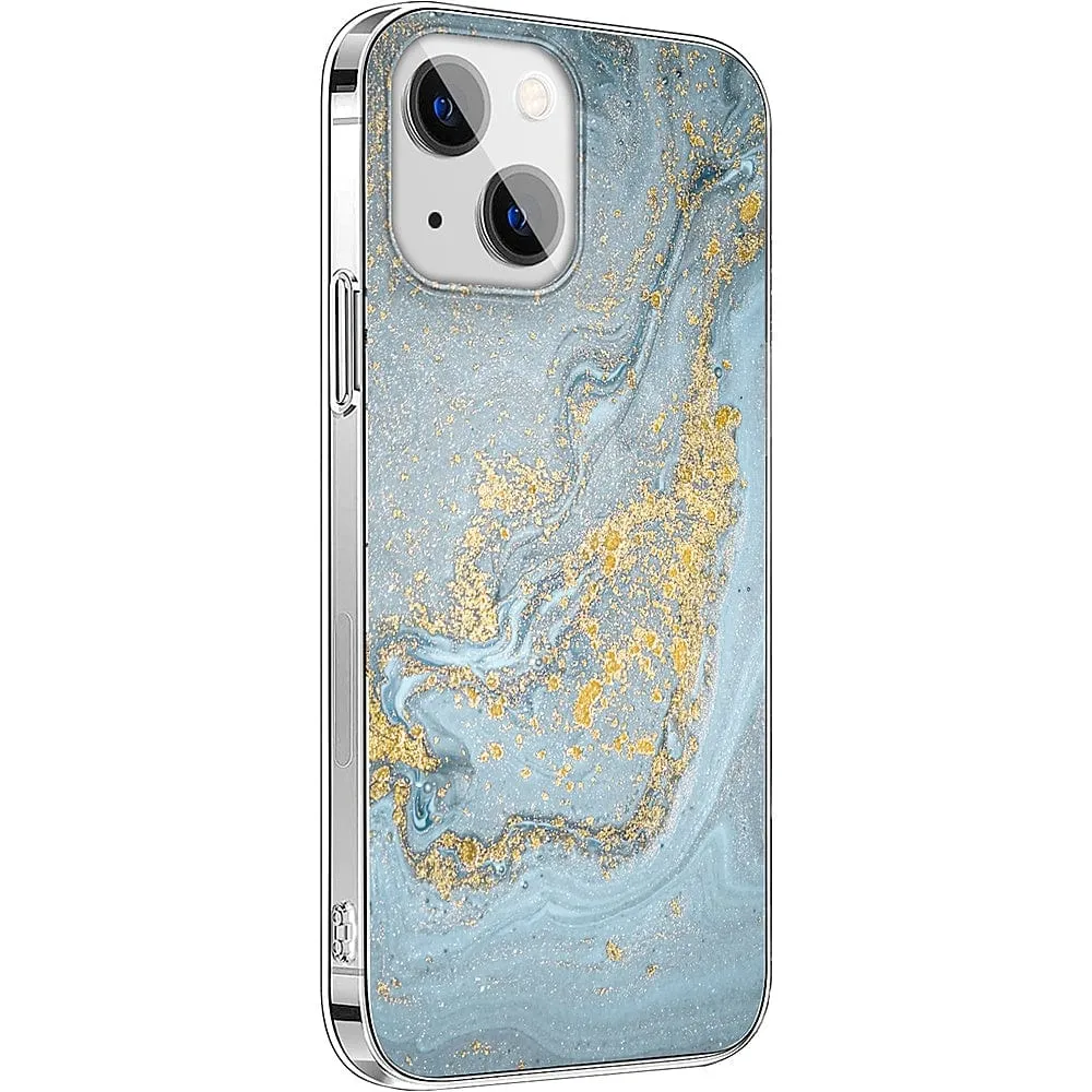 Fashion Texture Fashion Forward Inspire Series Blue Marble Case - iPhone 14 Plus - CP00335
