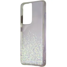 Soft Surface Design Stylish Grip Texture Case-Mate Twinkle Ombre Series Case for Samsung Galaxy S21 Ultra (5G) - Stardust
