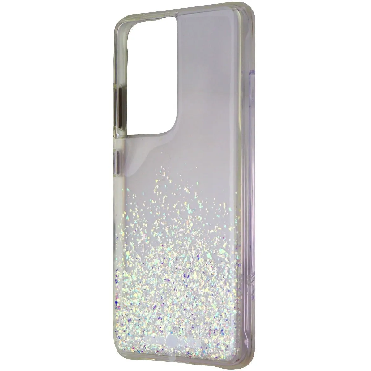 Soft Surface Design Stylish Grip Texture Case-Mate Twinkle Ombre Series Case for Samsung Galaxy S21 Ultra (5G) - Stardust