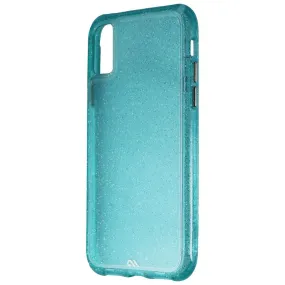 Case-Mate Sheer Crystal Hard Case for Apple iPhone Xs/X - Crystal Teal Protective Layering