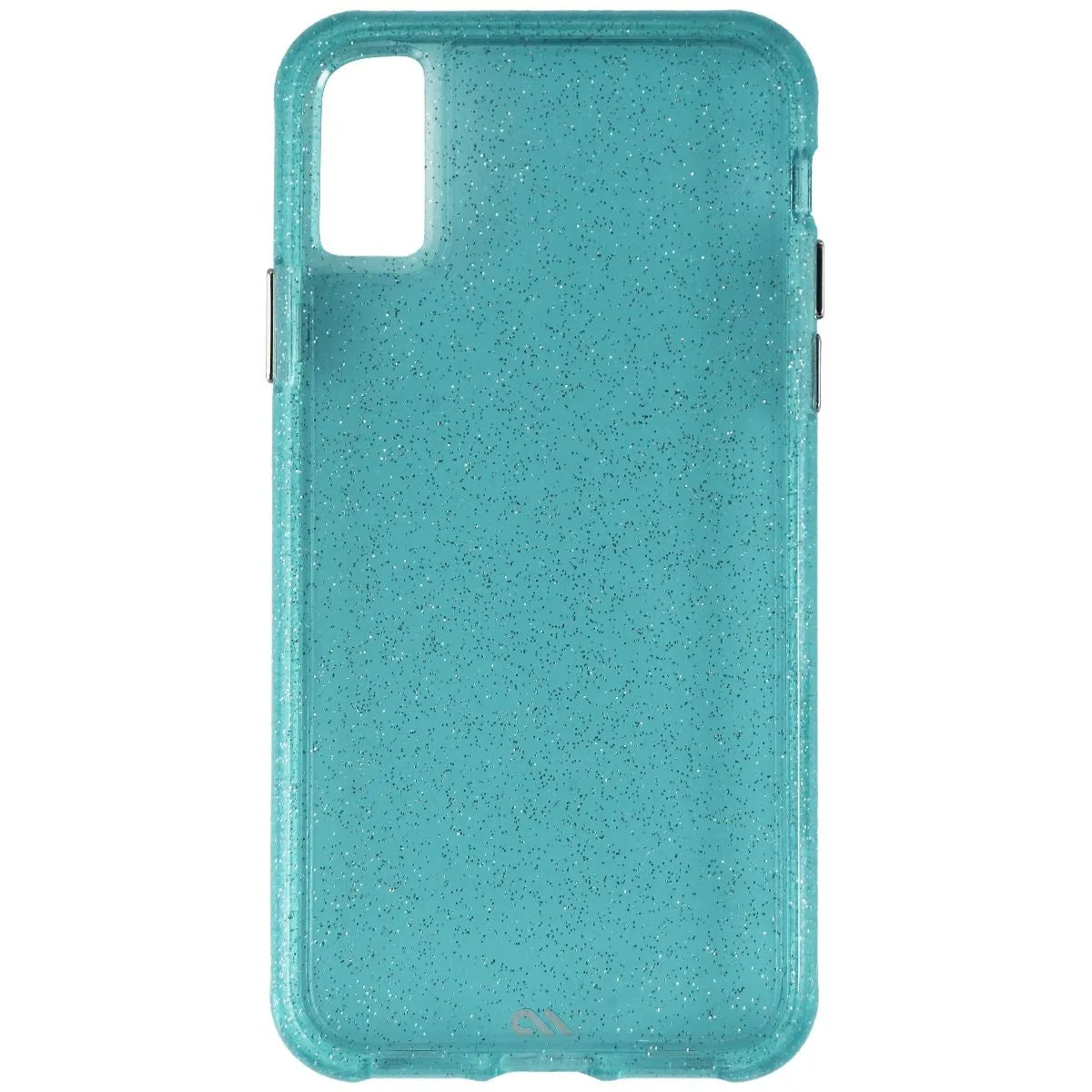 Creative Artwork Colorful Accent Case-Mate Sheer Crystal Hard Case for Apple iPhone Xs/X - Crystal Teal