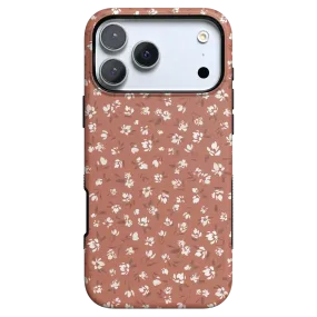 Portable Companion Mocha Meadow | Tiny Flowers Case Travel Sleeve Pro