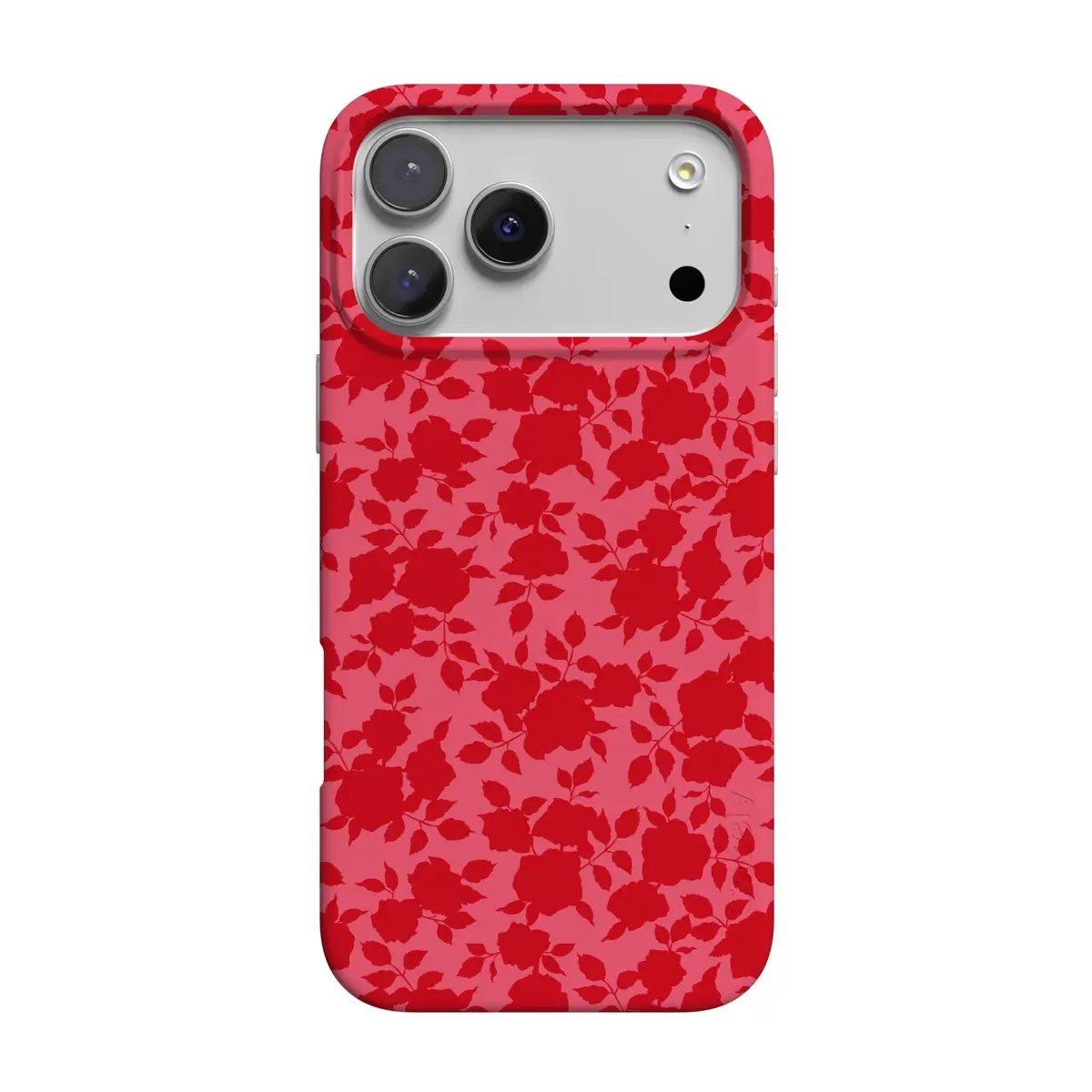 Rose Garden | Red Aesthetic Case Clear Design clean design