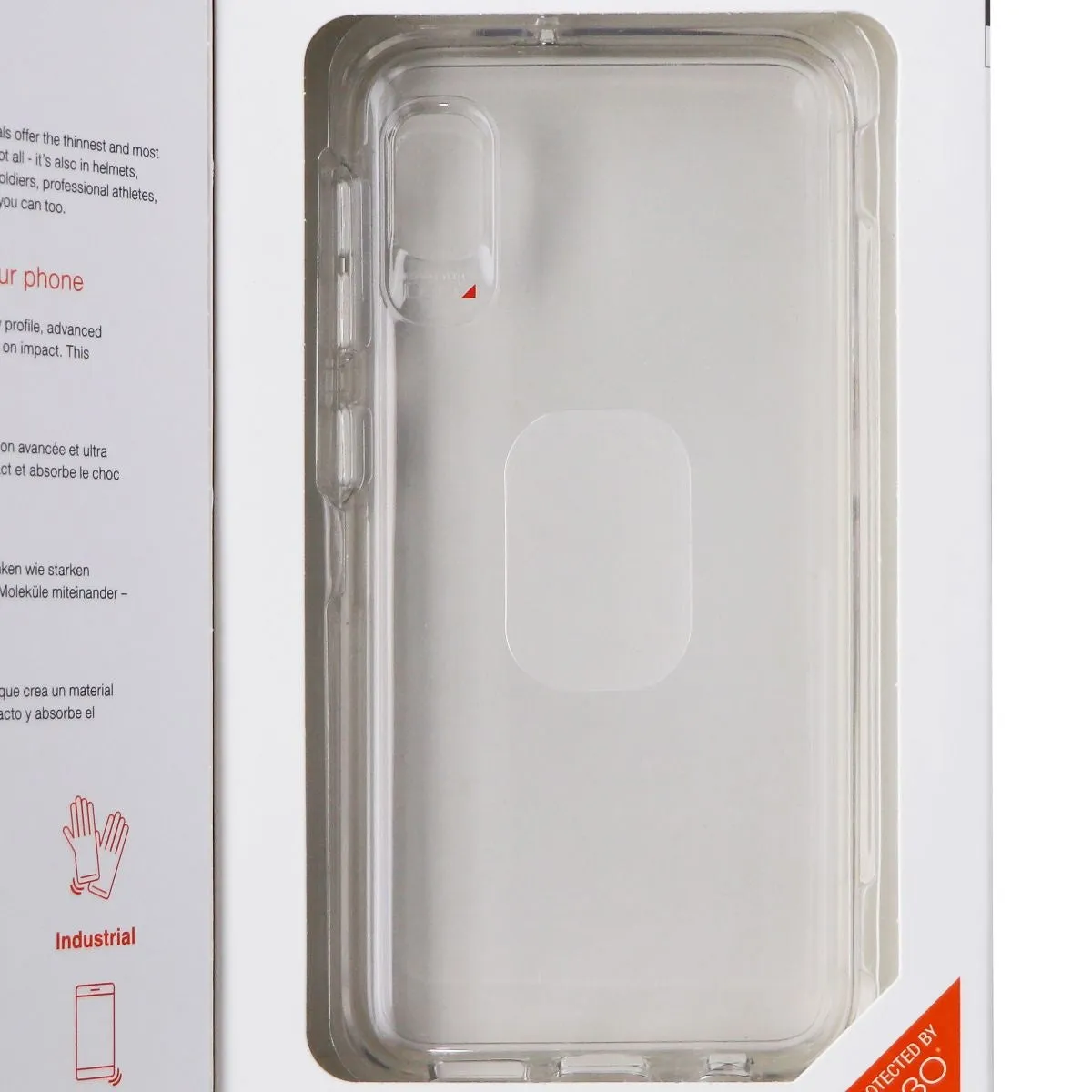 ZAGG Crystal Palace Series Hybrid Case for Samsung Galaxy A10e - Clear Modern Edge Layer Hard Shell