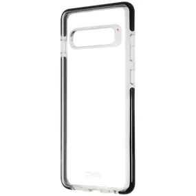 ZAGG Piccadilly Series Case for Samsung Galaxy S10  (Plus) - Clear/Black Luxury Coating Hybrid Finish