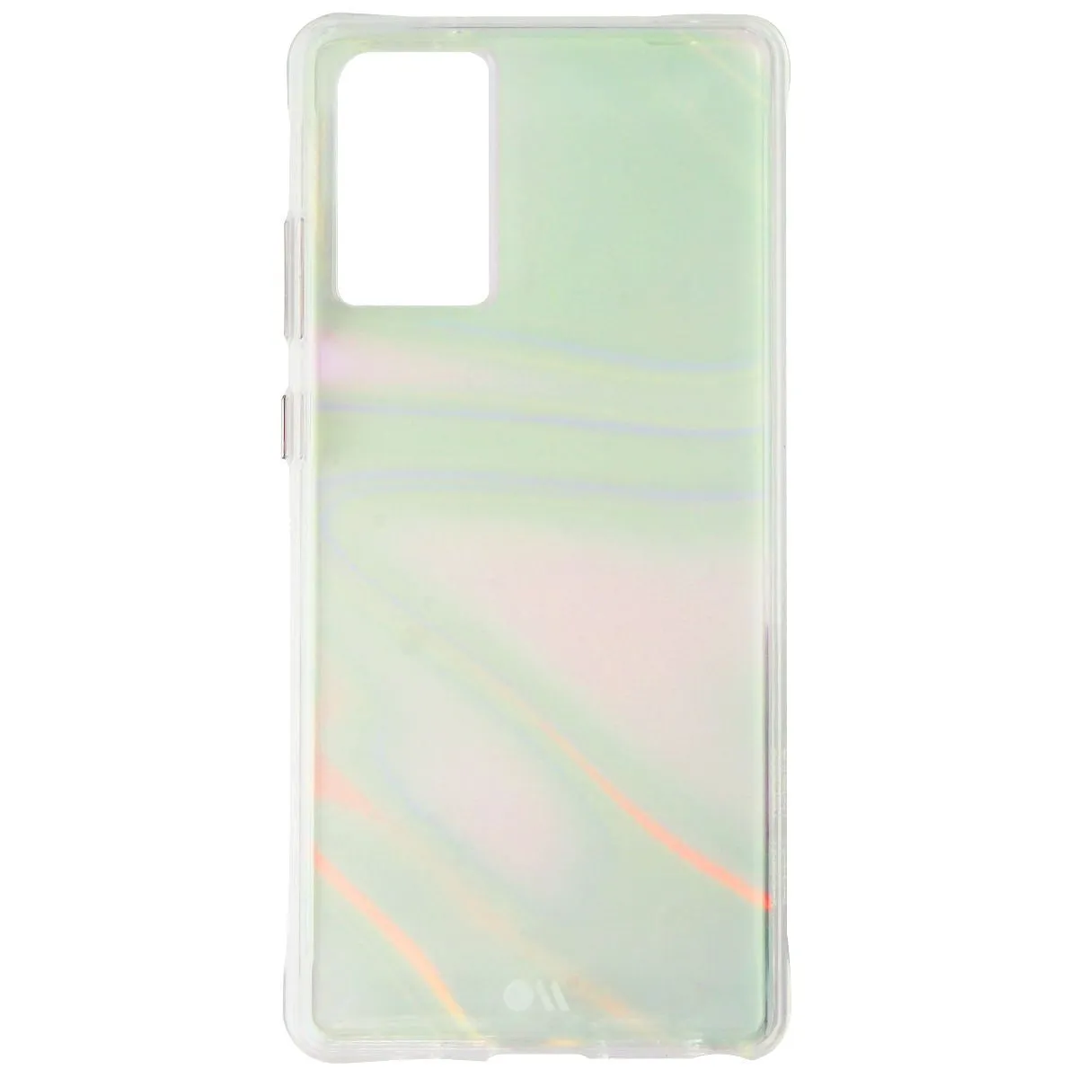 Case-Mate Soap Bubble Series Hard Case for Samsung Galaxy Note20 5G - Iridescent Gradient Design Durable Surface