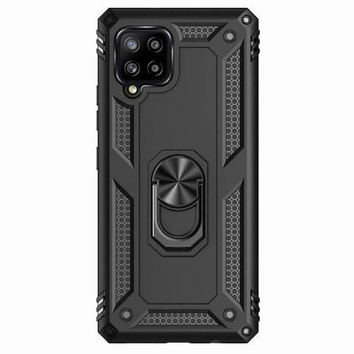 Polished Layer SaharaCase - Military Kickstand Case - for Samsung Galaxy A42 5G (2021) - Black
