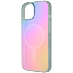 MyBat Pro Mood Series Case for MagSafe for iPhone 14 - Iridescent Snake Light Protection