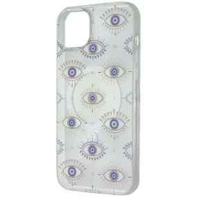 Protective Texture Finish MyBat Pro Mood Series Case for MagSafe for iPhone 14 Plus - Evil Eye