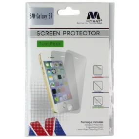 MyBat Screen Protector for Samsung Galaxy S7 - Twin Pack / Clear Impact Resistant