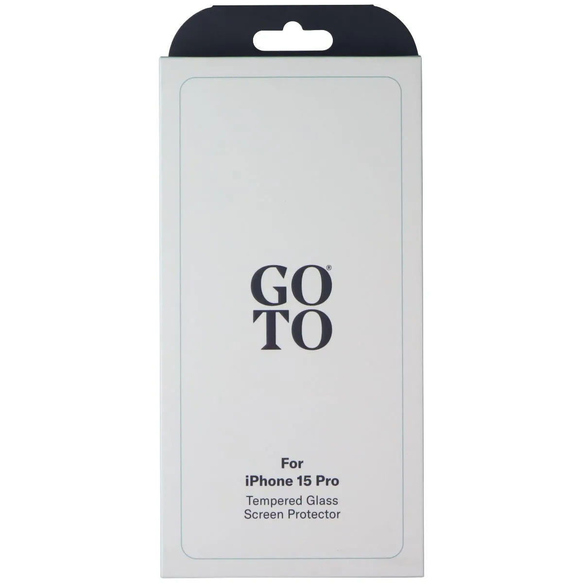 GoTo Tempered Glass Screen Protector for Apple iPhone 15 Pro HD Protection Guard