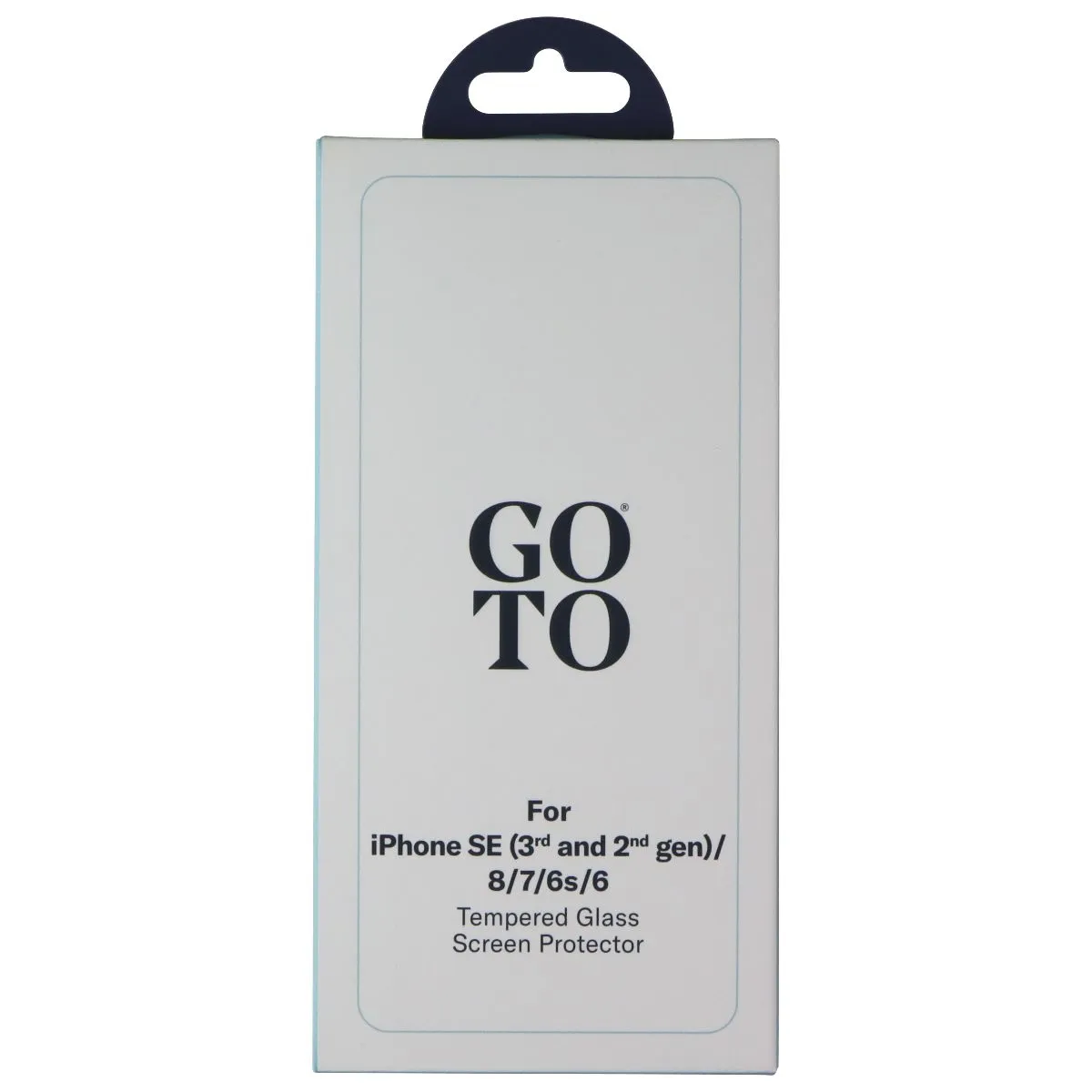 GoTo Tempered Glass Screen Protector for Apple iPhone SE 3rd/2nd Gen/8/7/6S/6 outdoor sport phone guard