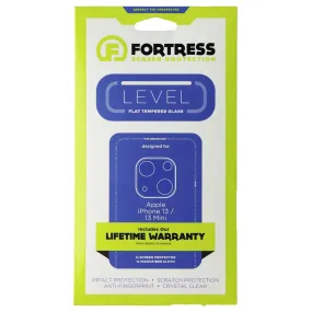 Fortress Tempered Glass Camera Lens and Cover for iPhone 13 and 13 Mini Screen Reinforcement Film Crystal Clear