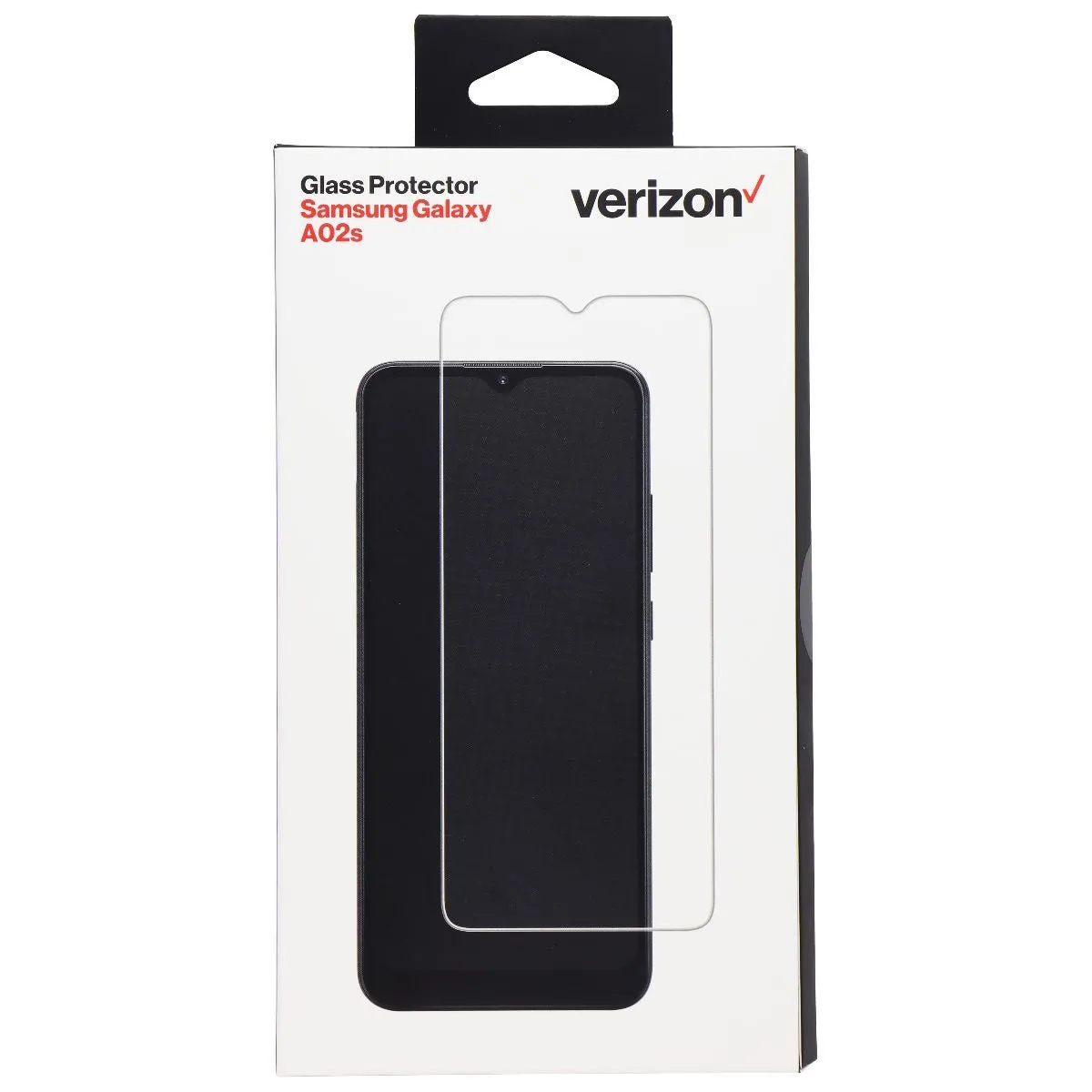 Crystal Screen Guard Verizon Glass Screen Protector for Samsung Galaxy A02s - Clear