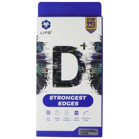 anti scratch film LITO D  Strong Edge Tempered Glass for Apple iPhone 12 / 12 Pro - Clear (2 Pack)