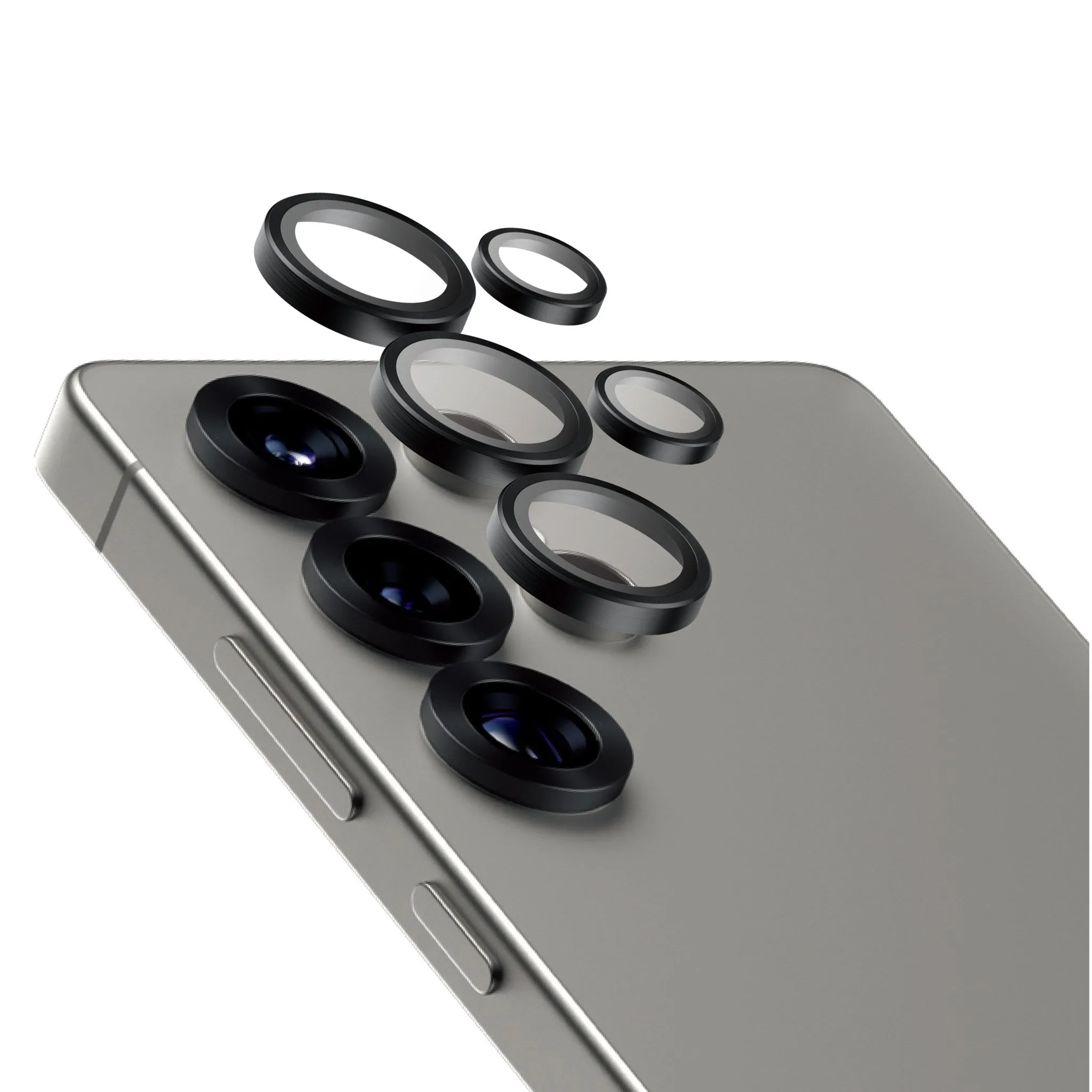 PanzerGlass? Hoops? Ceramic Camera Lens Protector Samsung Galaxy S25 Ultra Crystal Protection