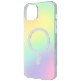 Durable touch Minimal Form Nimbus9 Stratus Series Case for MagSafe for iPhone 14 Plus - Iridescent