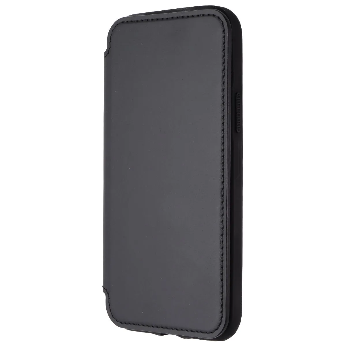 Nomad Rugged Folio Wallet Case for MagSafe for iPhone 12 Pro - Black Horween Stylish Finish