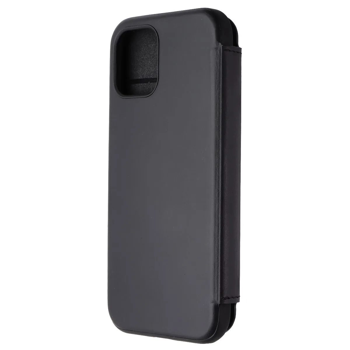 Nomad Rugged Folio Wallet Case for MagSafe for iPhone 12 Pro - Black Horween Elegant Detail