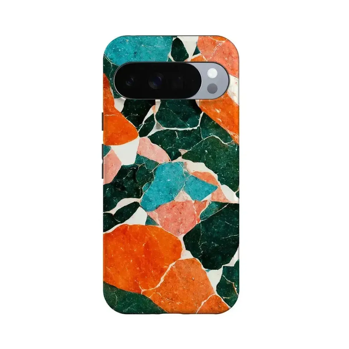 Of Quartz! | Sculpted Marble Google Pixel Case Soft Grip Layer