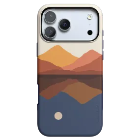 Fashion Forward Opposites Attract | Day & Night Colorblock Mountains Case