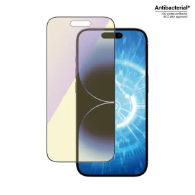 PanzerGlass? Anti-blue light Screen Protector iPhone 14 Pro | Ultra-Wide Fit w. EasyAligner touch precision glass