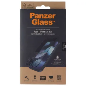 PanzerGlass Case Friendly Screen Protector for iPhone 13 mini - Black Trim Screen Shield Plus