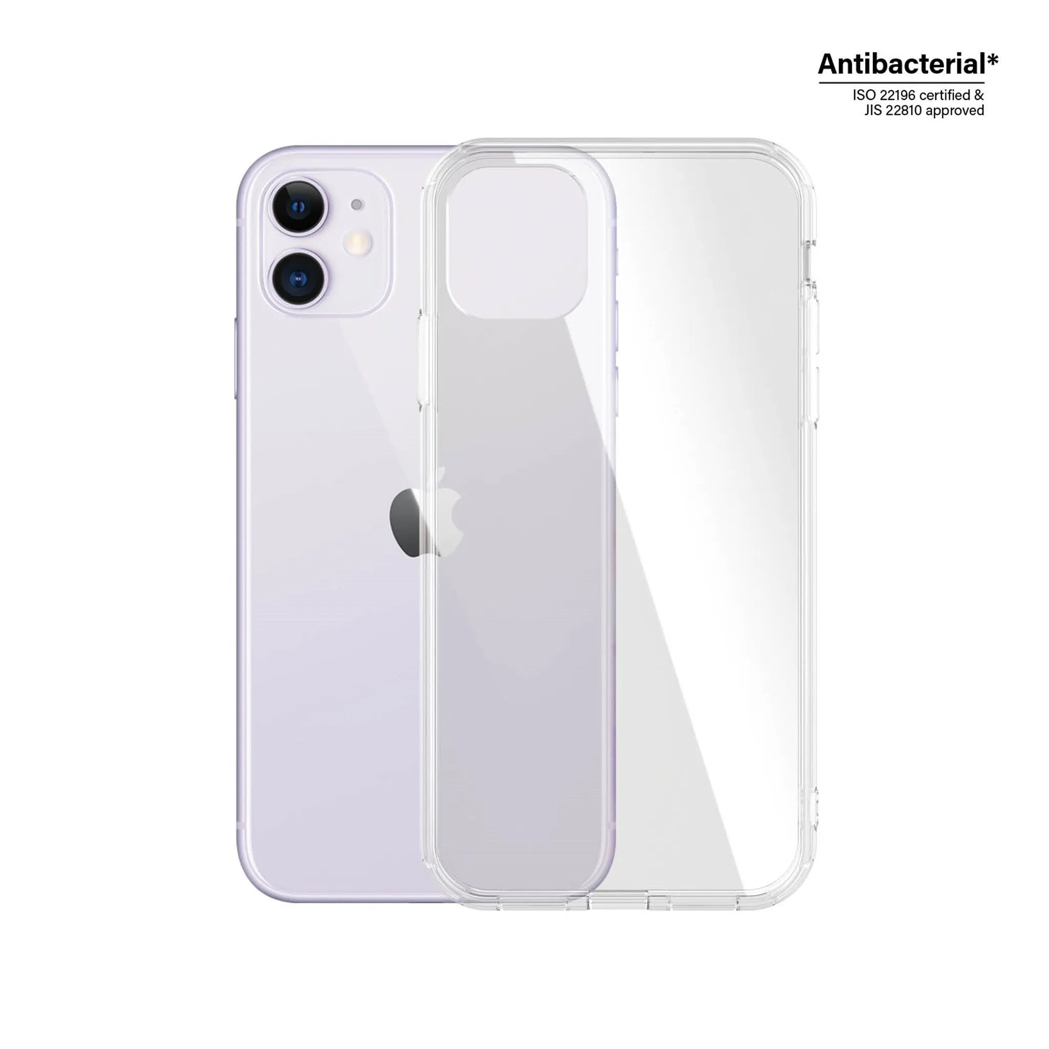 Soft Texture Fashion Accessory PanzerGlass? HardCase Transparent iPhone 11 | XR