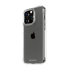 PanzerGlass? HardCase Transparent w. D3O? iPhone 15 Pro Max Easy Access Personal Style