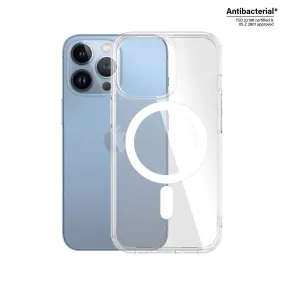 PanzerGlass? HardCase Transparent w. White MagSafe iPhone 13 Pro Modern Layer