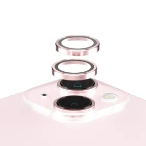 PanzerGlass? Hoops? Camera Lens Protector Pink iPhone 15 | 15 Plus Screen Shield Layer Glass Film