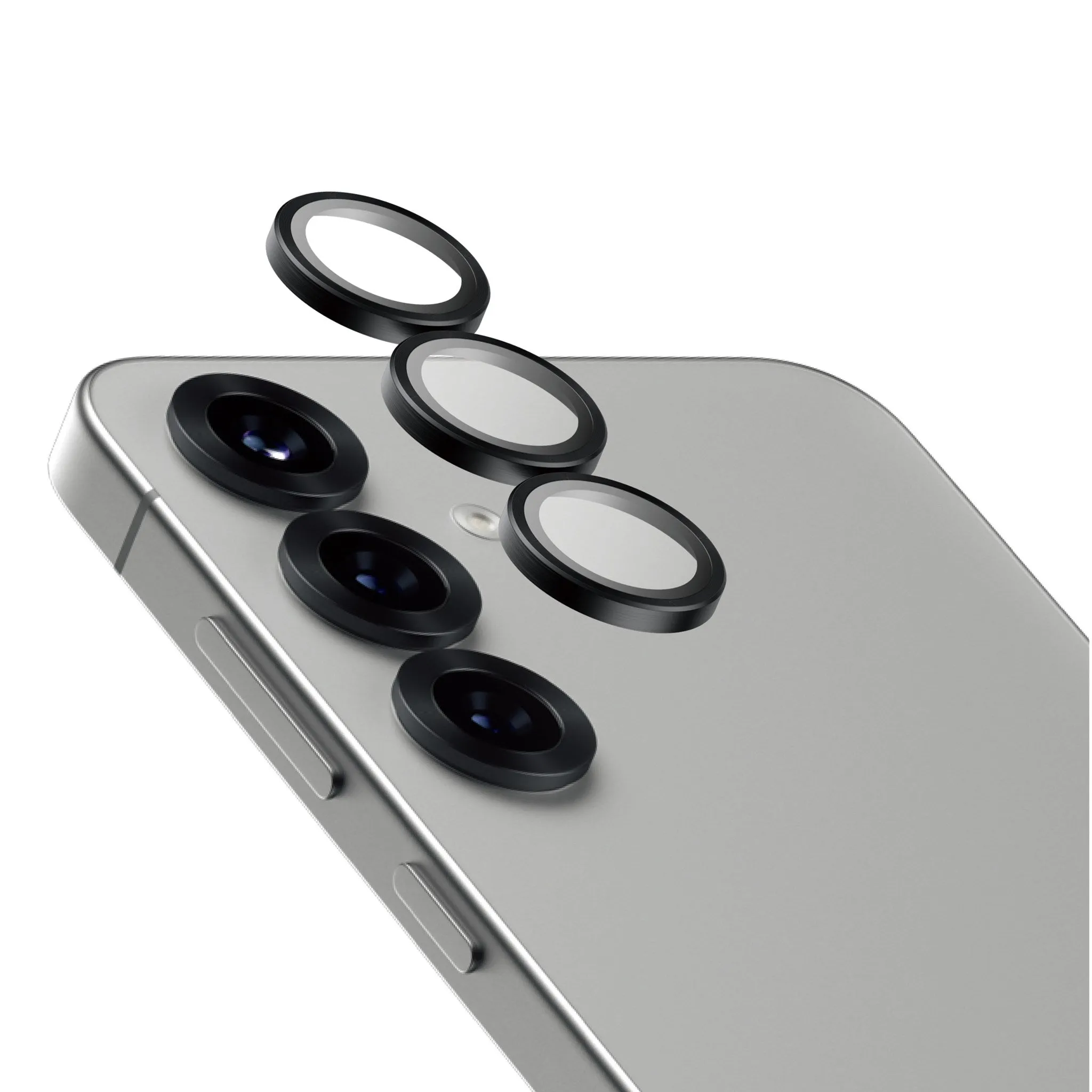 PanzerGlass? Hoops? Ceramic Camera Lens Protector Samsung Galaxy S25  Device Defense Screen Protector Elite Ultra Plus