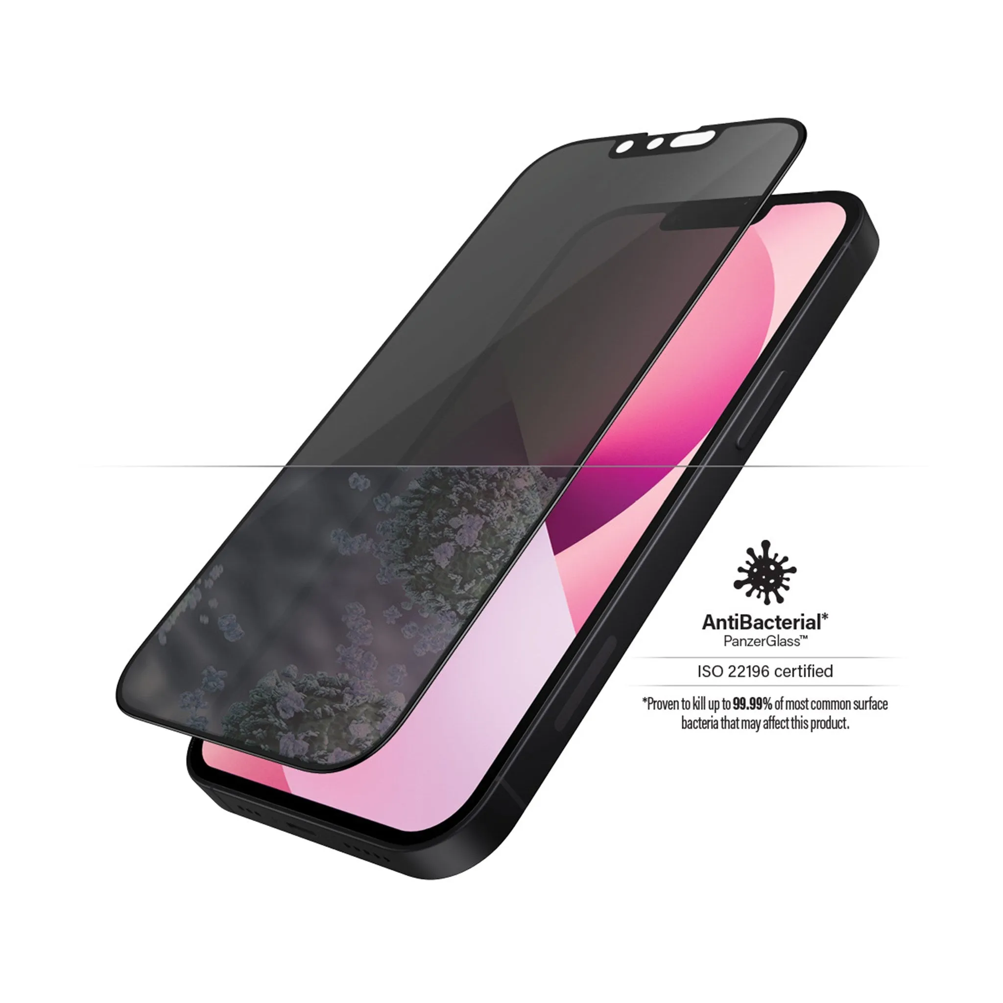Impact Guard Shield touch accuracy protector PanzerGlass? Privacy Screen Protector iPhone 13 Mini | Edge-to-Edge