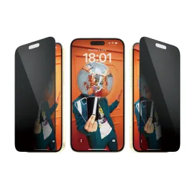 PanzerGlass? Privacy Screen Protector iPhone 15 Plus | Ultra-Wide Fit w. EasyAligner soft edge screen protector business phone screen