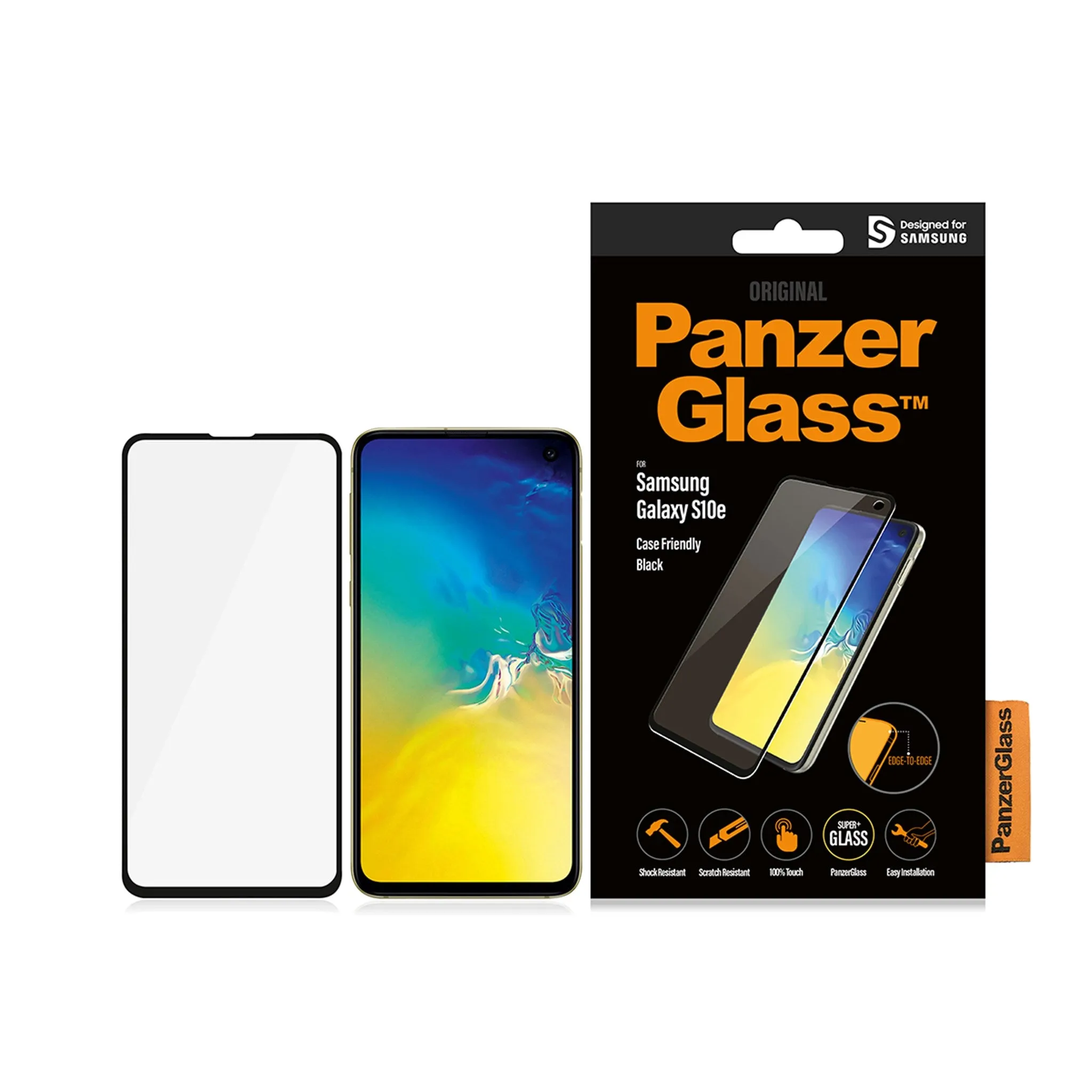 PanzerGlass? Screen Protector Samsung Galaxy S10e Samsung Protector Shock Proof