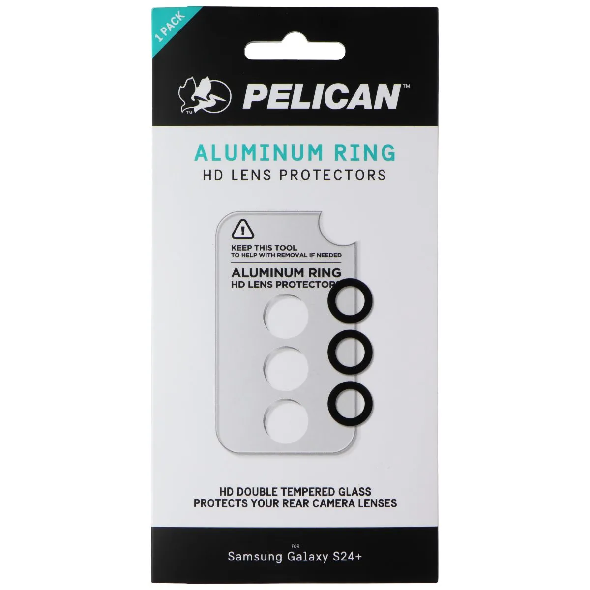 Pelican Aluminum Ring HD Lens Protectors for Samsung Galaxy S24  watch face protector